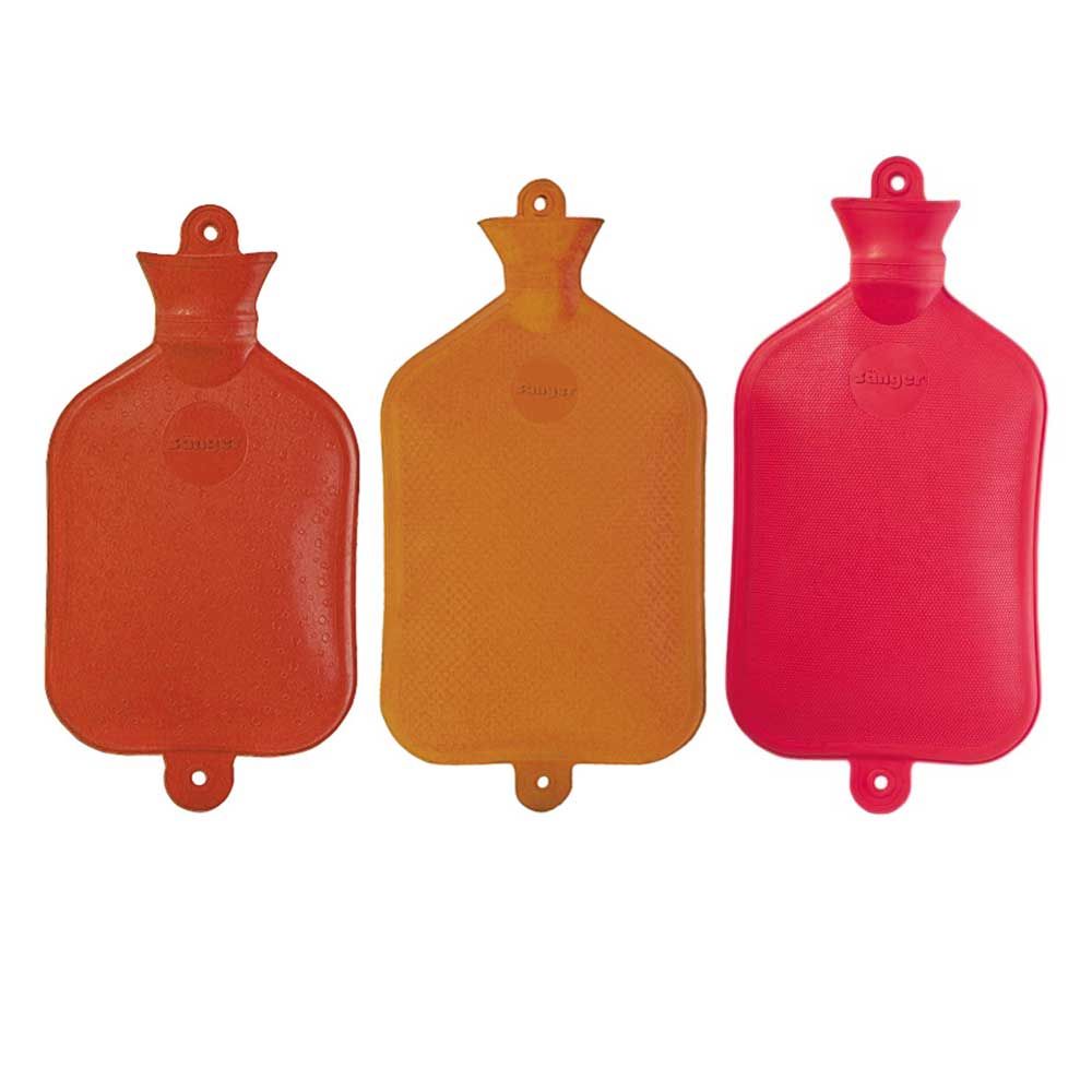 Sänger hot water bottle, natural rubber, smooth, sizes