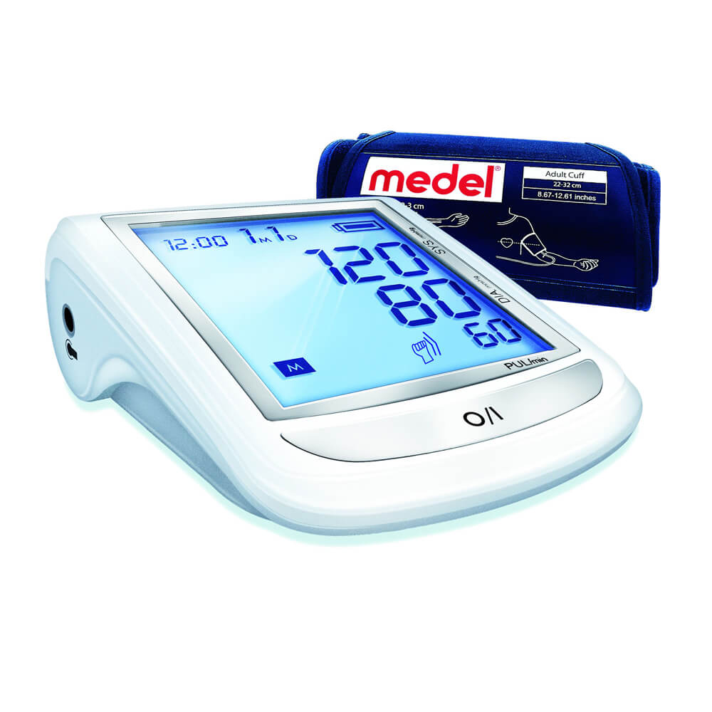 Upper arm blood pressure monitor ELITE, short measuring time, by Medel