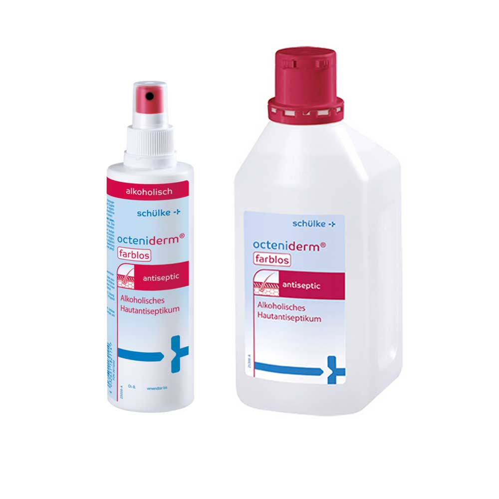 Schülke octeniderm® colorless skin antiseptic, 24 hrs. Effect sizes