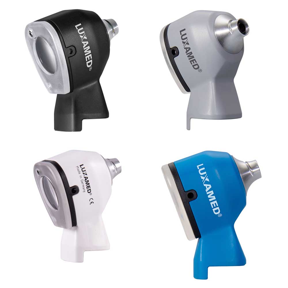 Luxamed LED Otoscope Head for 2,5 / 3,7 V  Diverse Colours