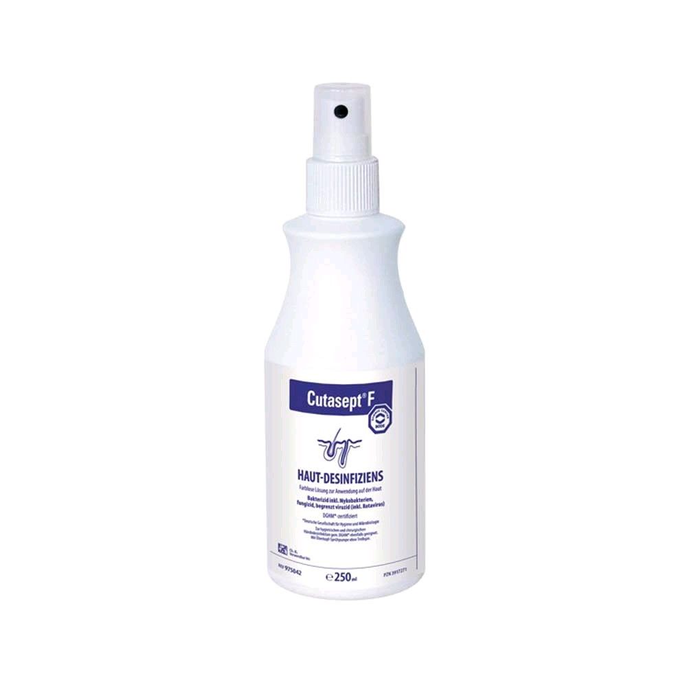 Cutasept F Skin Disinfectant by Bode, 250 ml spray bottle