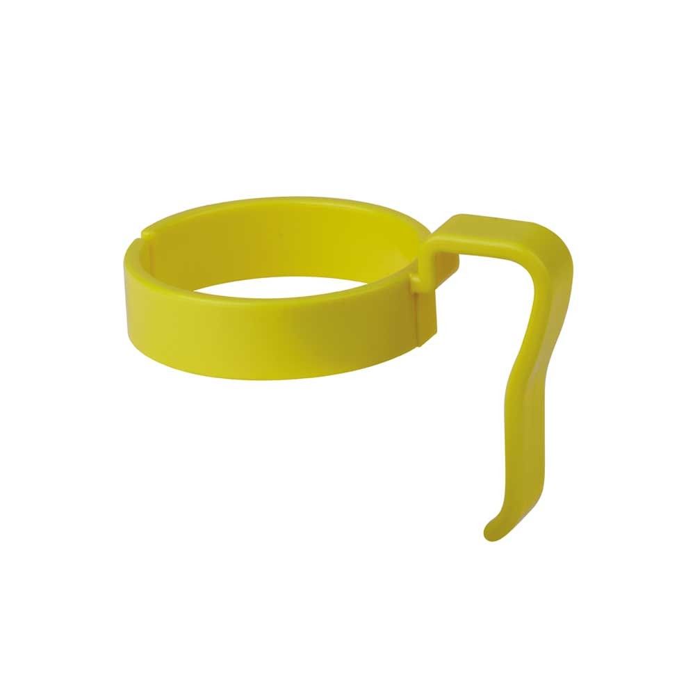 Behrend handle for leakproof drinking cup, plastic, yellow, 1 item