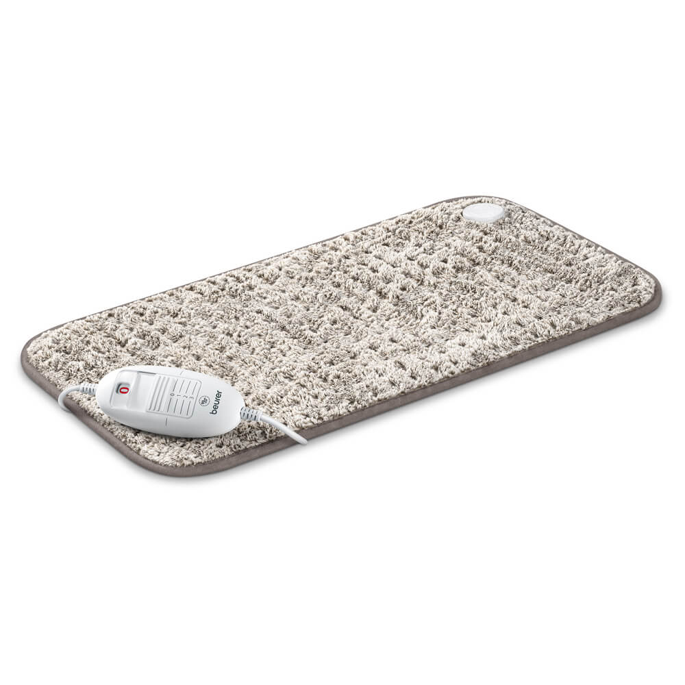 Heating pad HK123 XXL, with cuddly fleece, by Beurer, Taupe