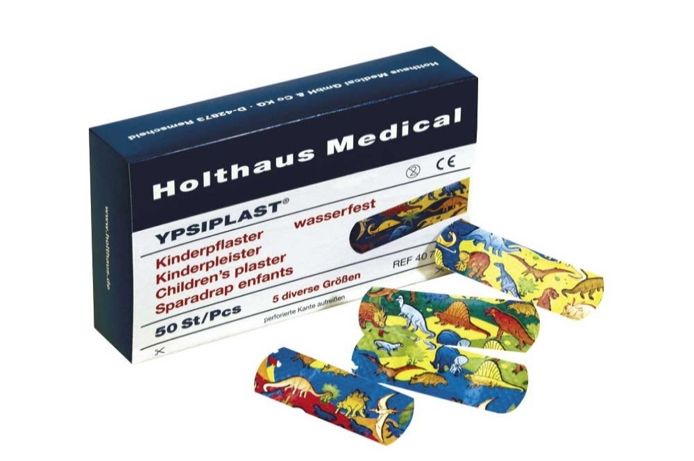 Colorful children's plasters by Holthaus Medical