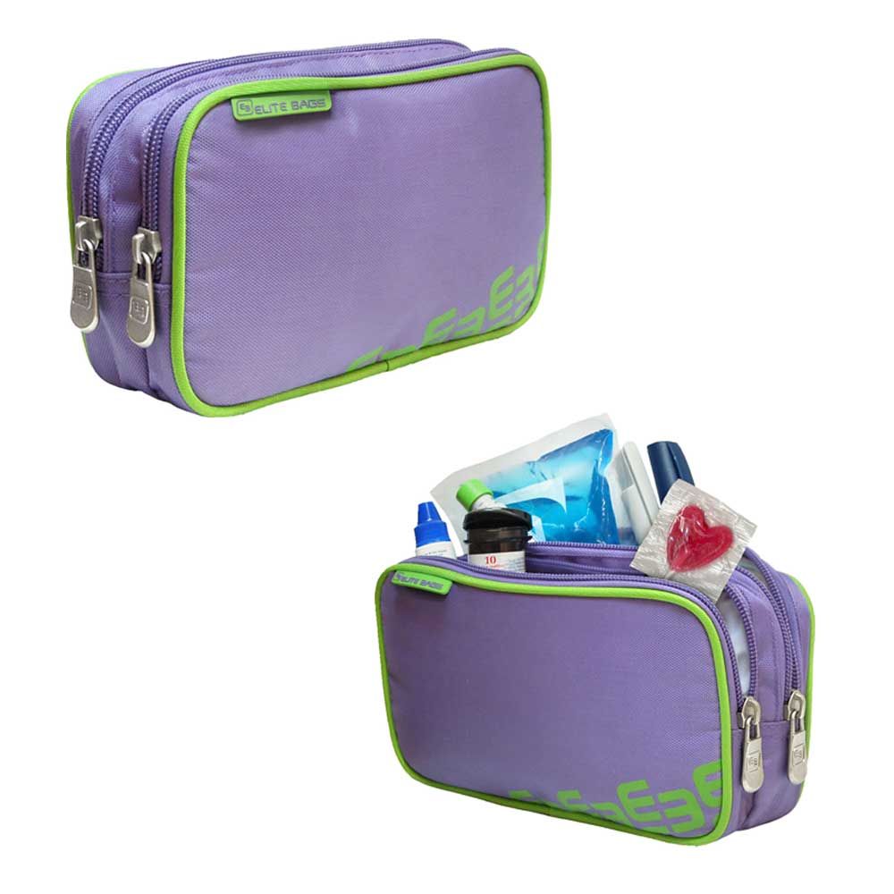 ELITE BAGS diabetics bag DIA-S, incl cool pack, purple