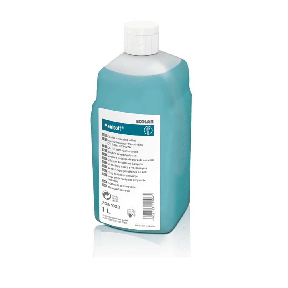 Ecolab Wash Lotion Manisoft, Soap- /Alkali-Free, 1000 ml