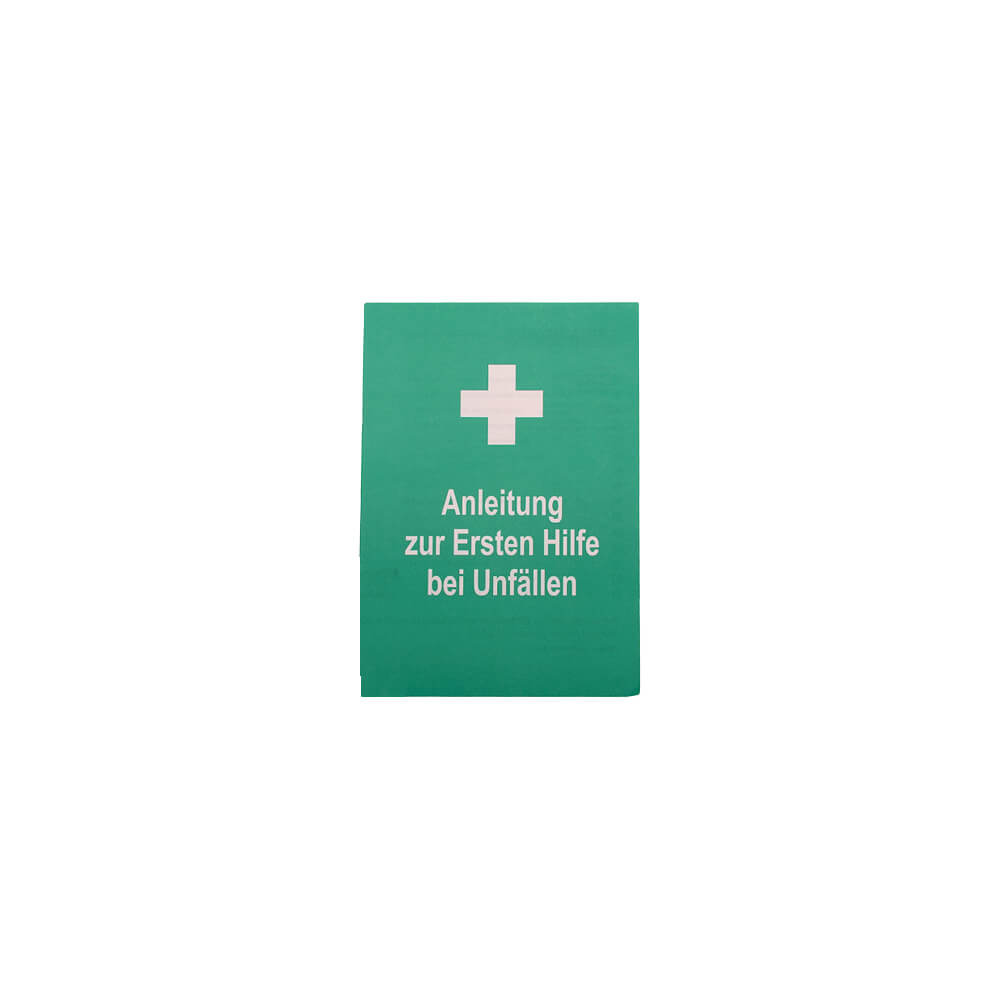 Leina-Werke first aid instructions, DIN13157 + DIN13169
