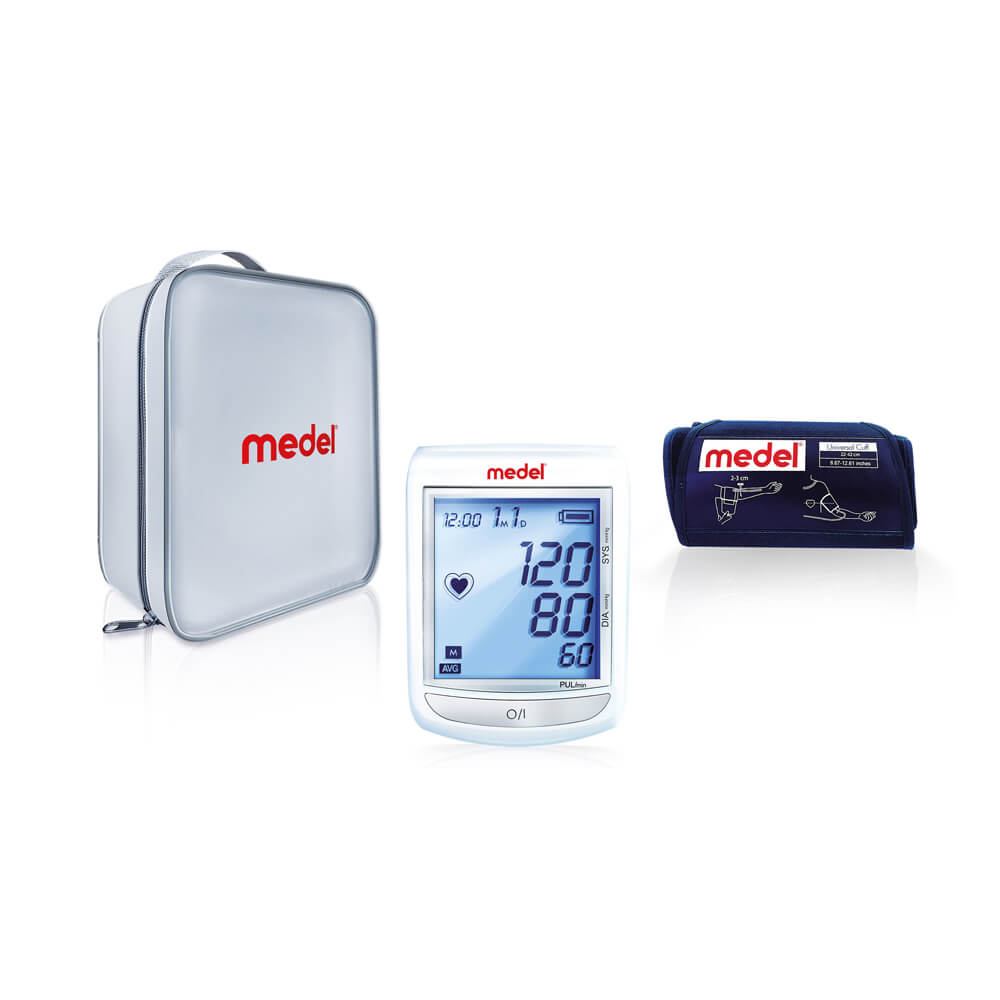 Upper arm blood pressure monitor ELITE, short measuring time, by Medel