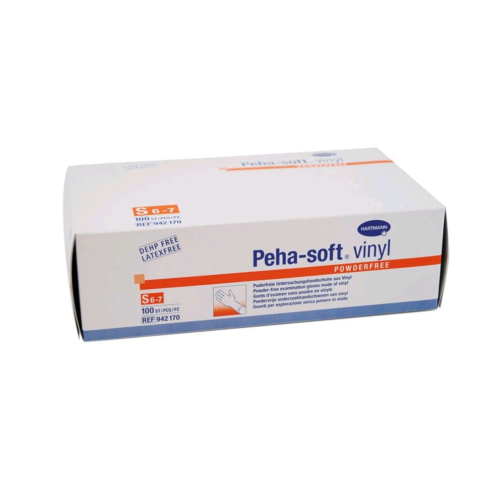 Peha-soft Vinyl Gloves by Hartmann, powder-free, 100 items, size XL