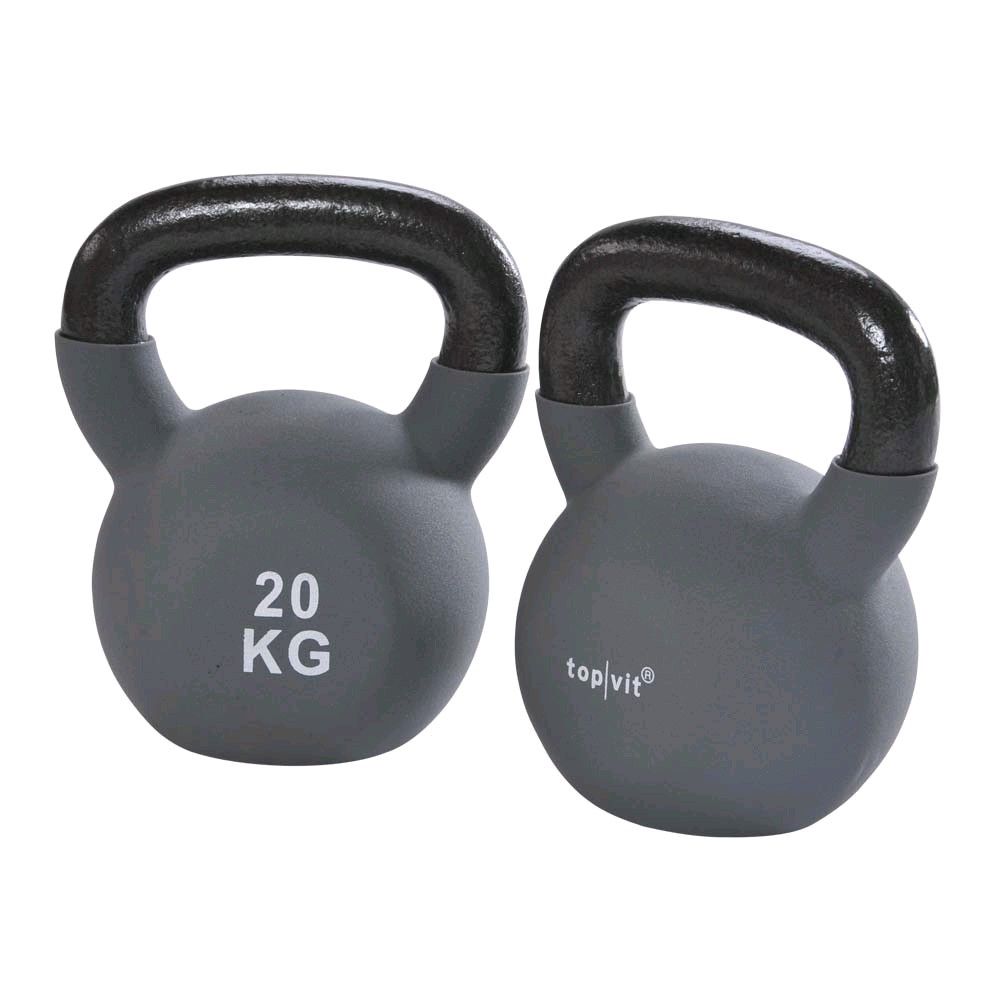 Pader top | VIT® kettlebells, neoprene, 20,0 kg, anthracite, 1 item