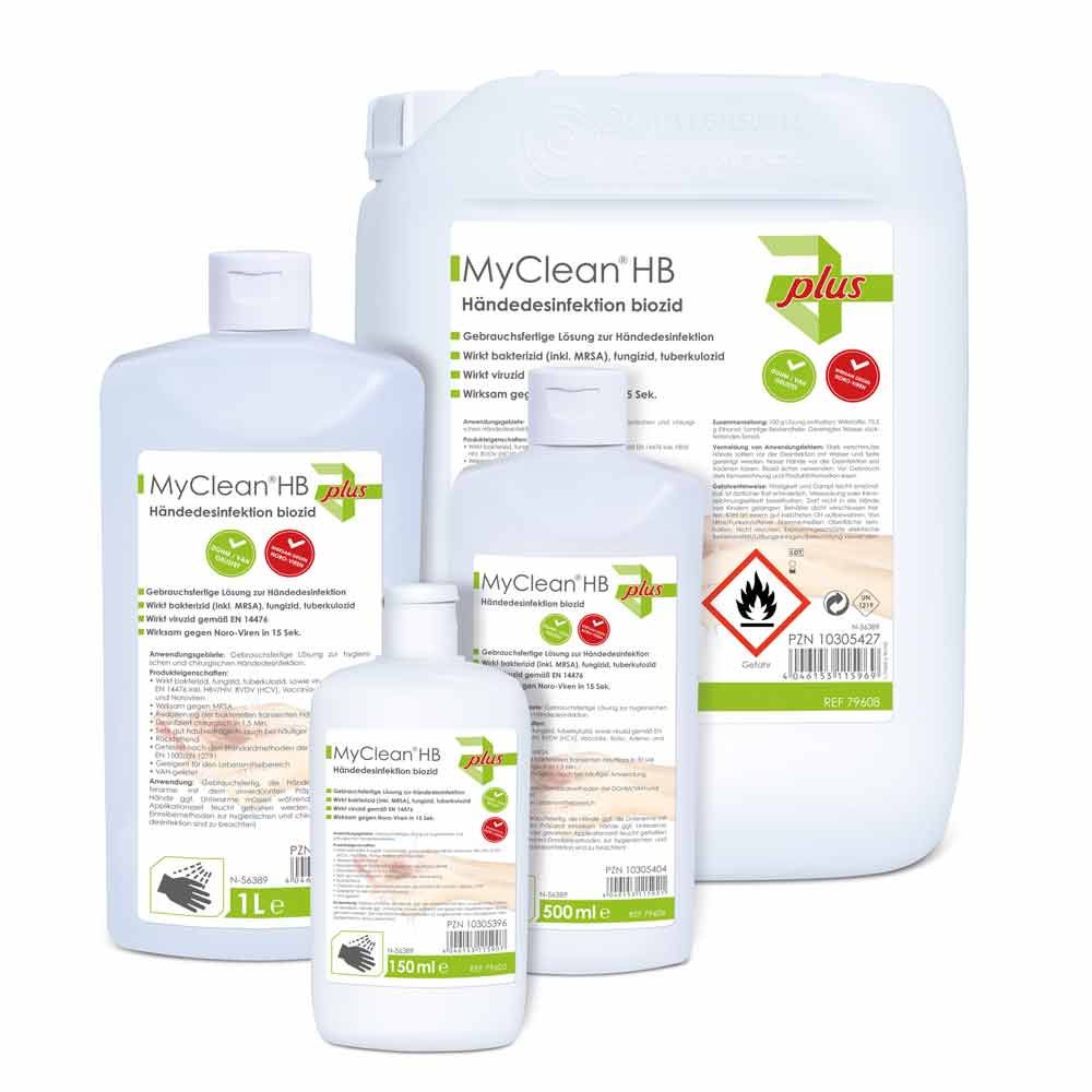 MyClean HB hand disinfection of biocidal MaiMed, 500 ml