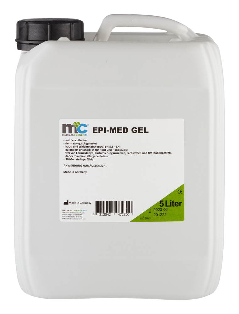 IPL Gel Epi-Med, IPL contact gel, hair removal, 5 litre canister