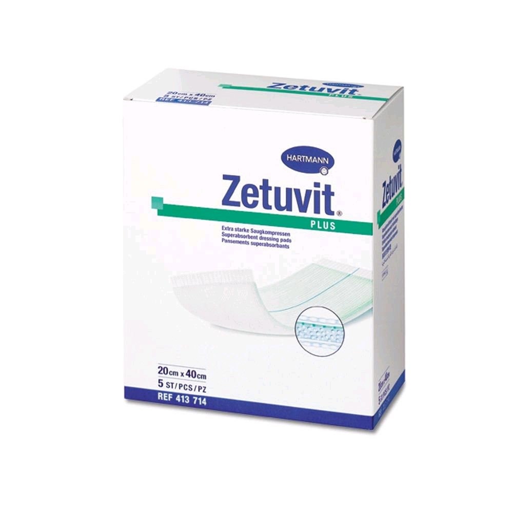 Zetuvit Plus st 10 x 10 cm, 10 pieces