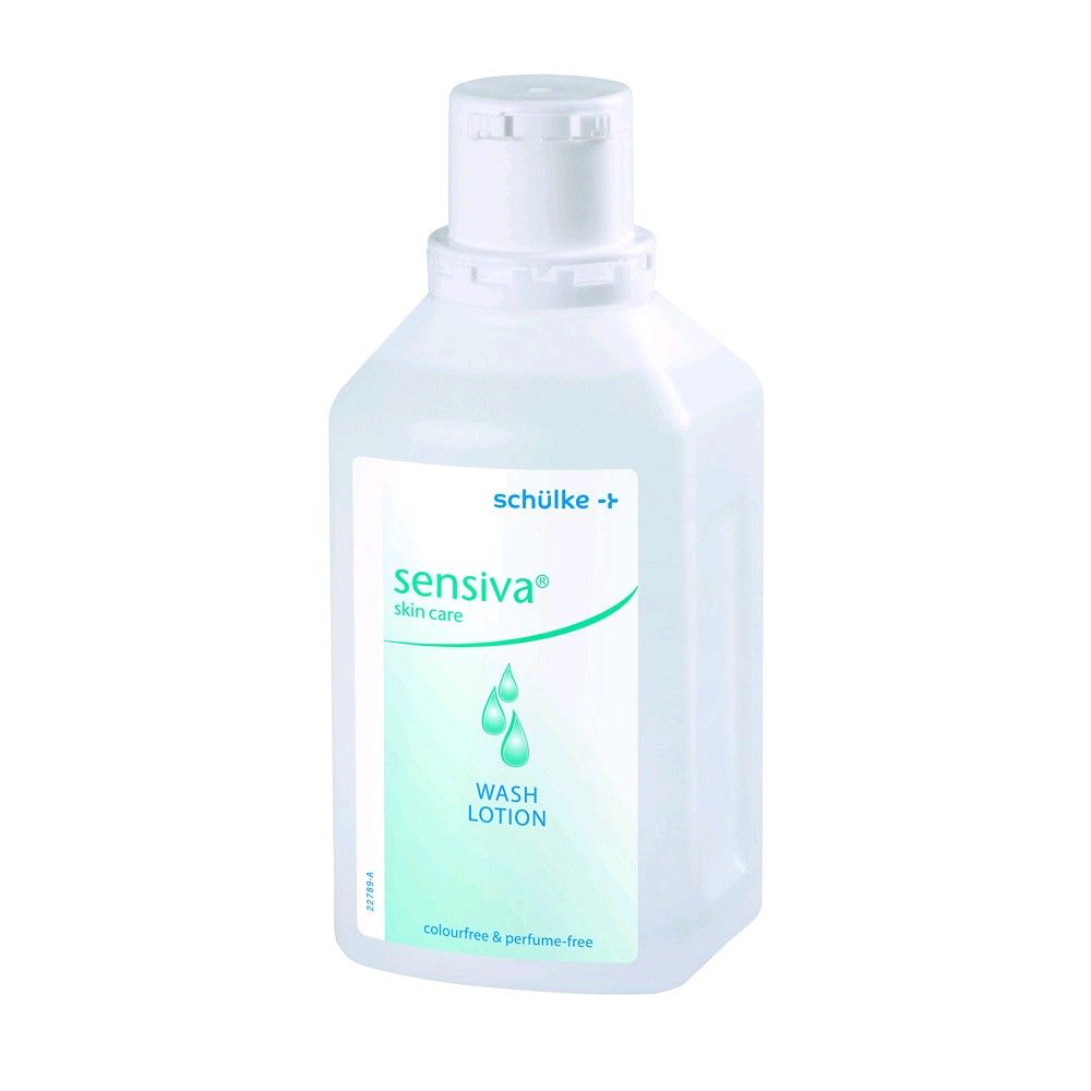 Schülke sensiva® wash lotion, allantoin, soap- / dye-free, 500ml