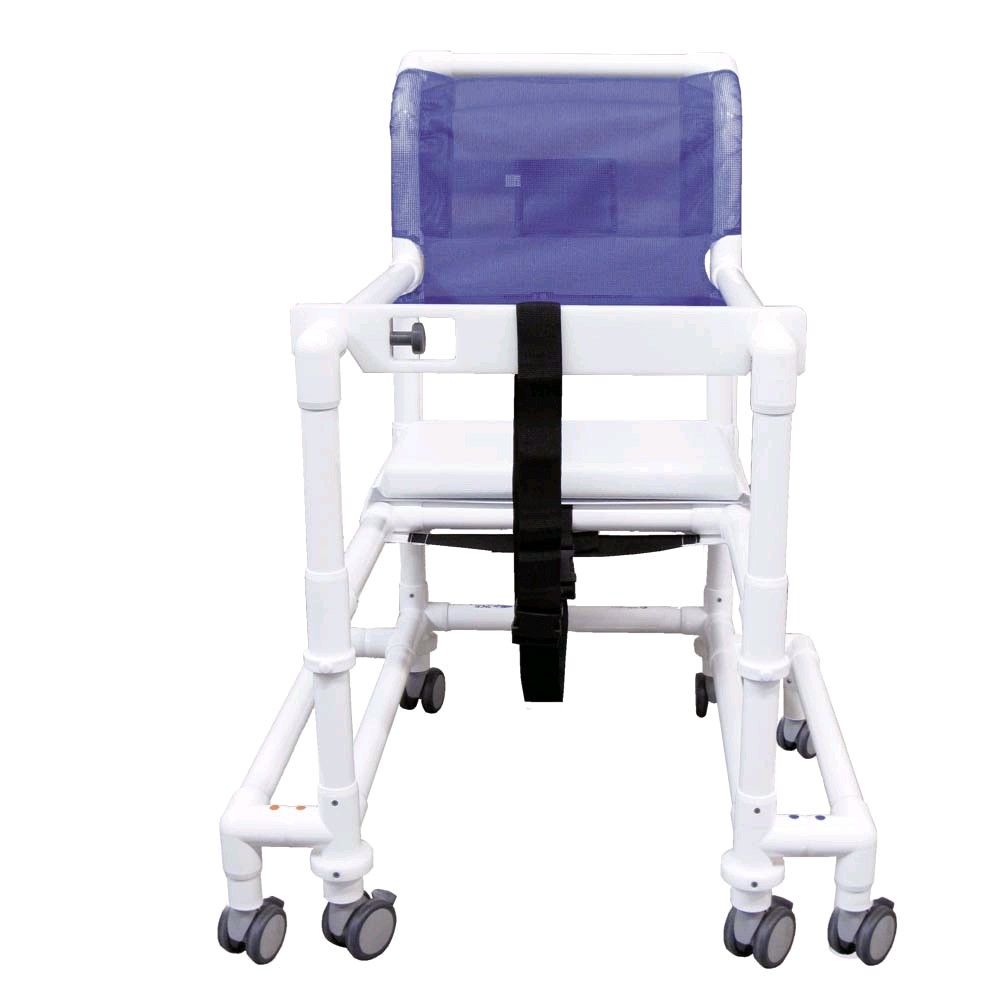 Careline PCS Walking Aid, rustproof, height adjustable seat, front bar