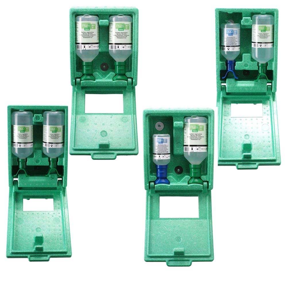 Plum eye wash or emergency department in wall box, Duo or Easy