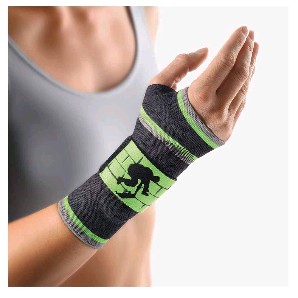 BORT ManuBasic® sport wrist bandage silicone pad, large, right