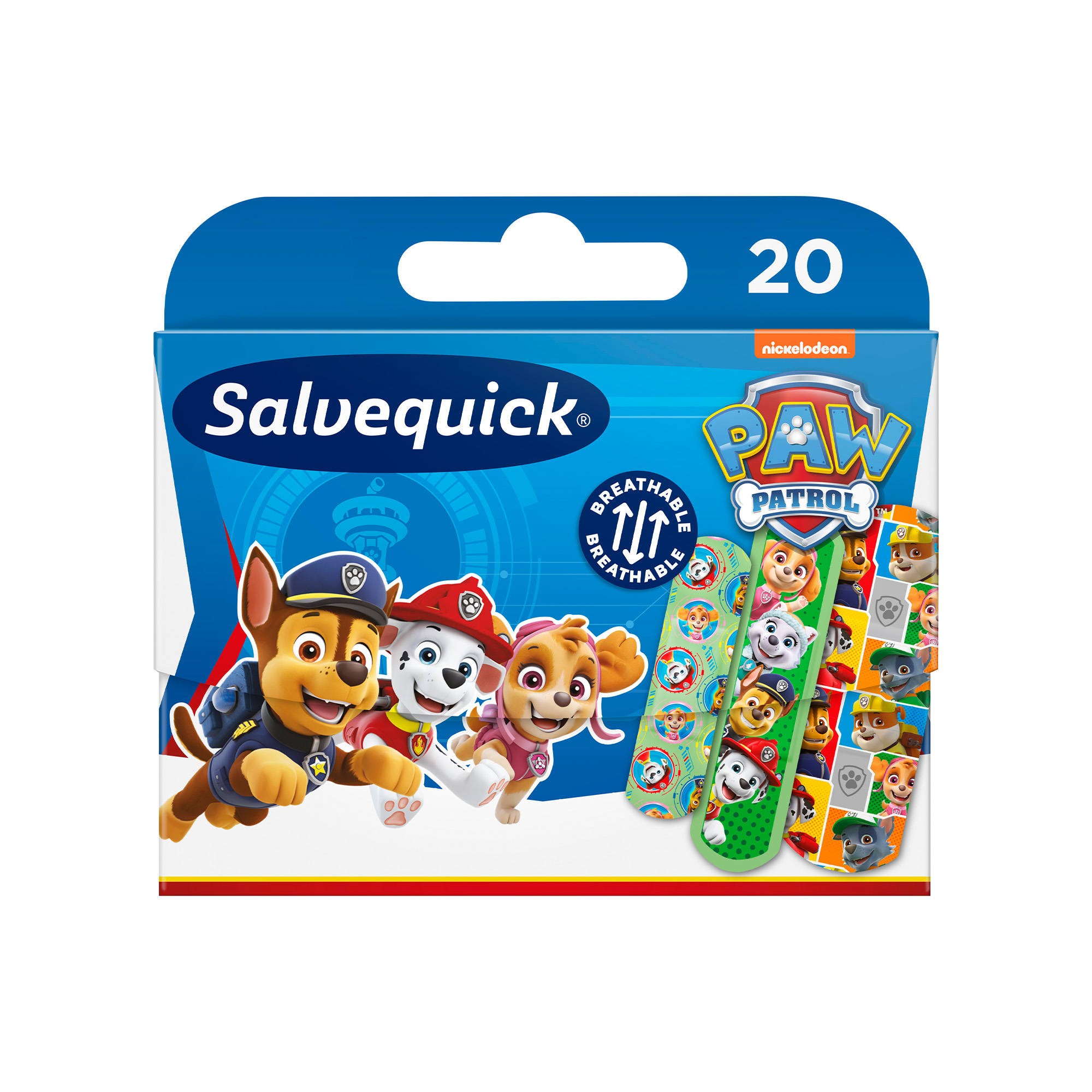 Holthaus Medical Salvequick® Children's Plasters Paw Patrol, 20 pieces