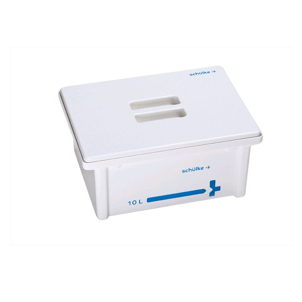 Schülke disinfection tray, heat-resistant, white / white 10 liter