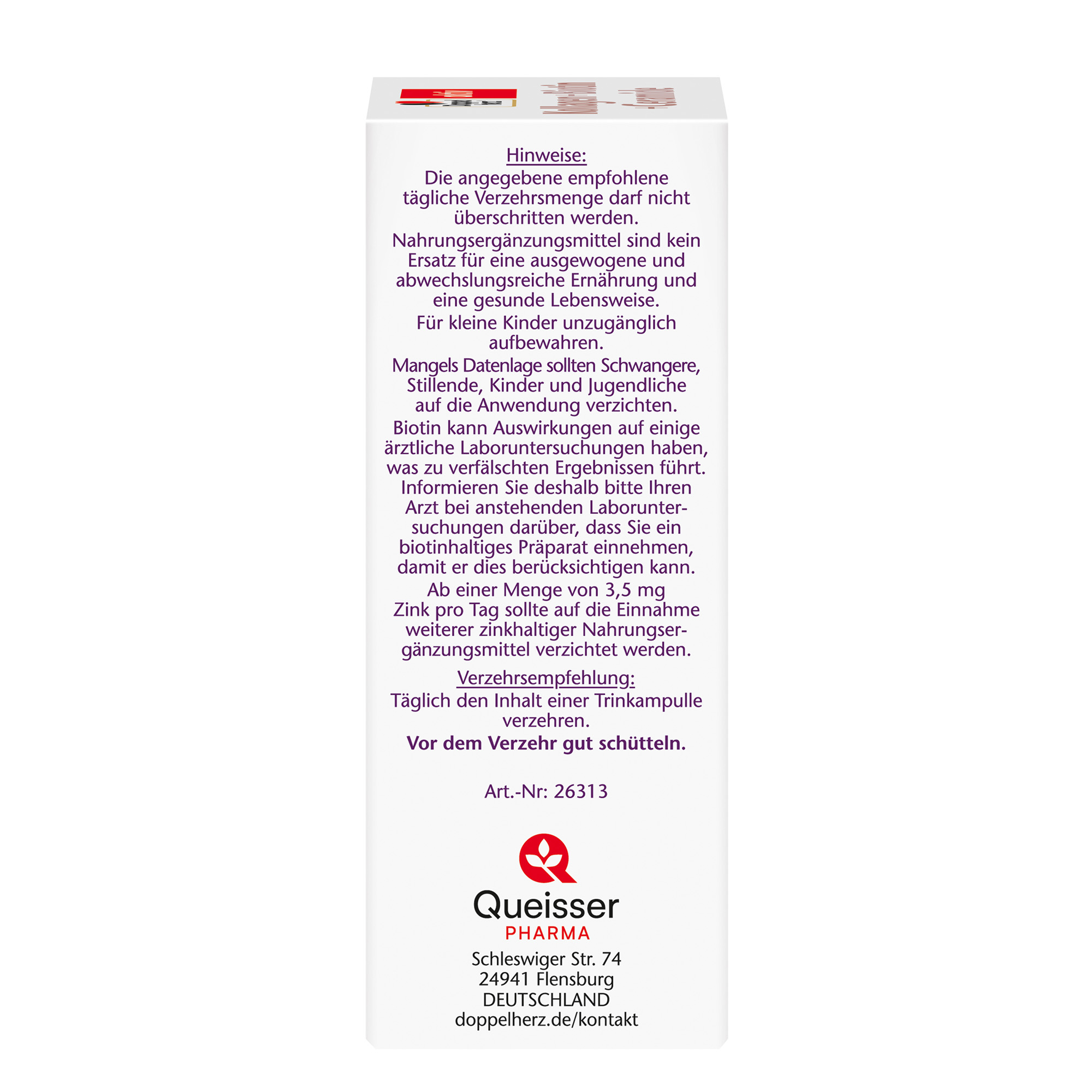 Doppelherz aktiv Collagen, Hyaluron, Ceramides, 10 Drinking Ampoules