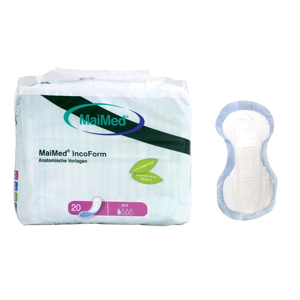 MaiMed IncoForm Incontinence Pad, 20 items, 32 x 61 cm, blue