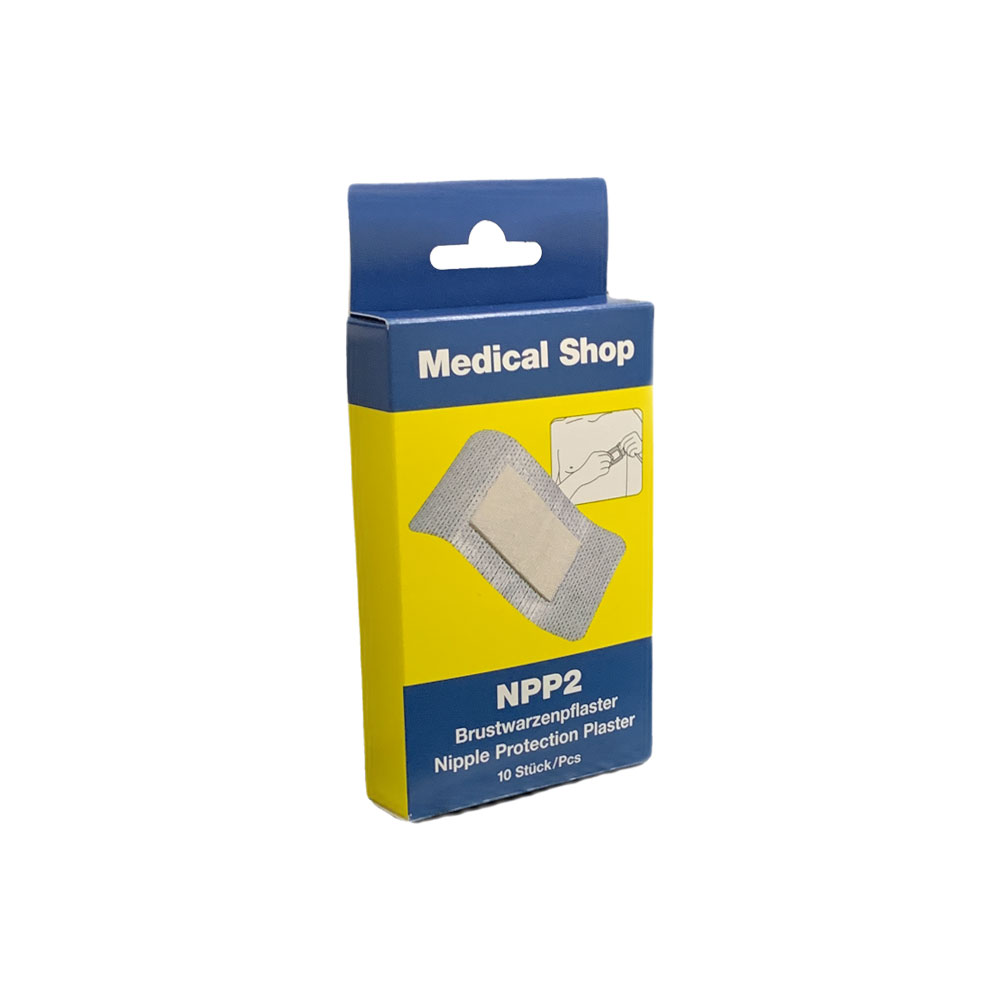 Holthaus Medical NPP2® nipple plasters, latex-free, 10 items