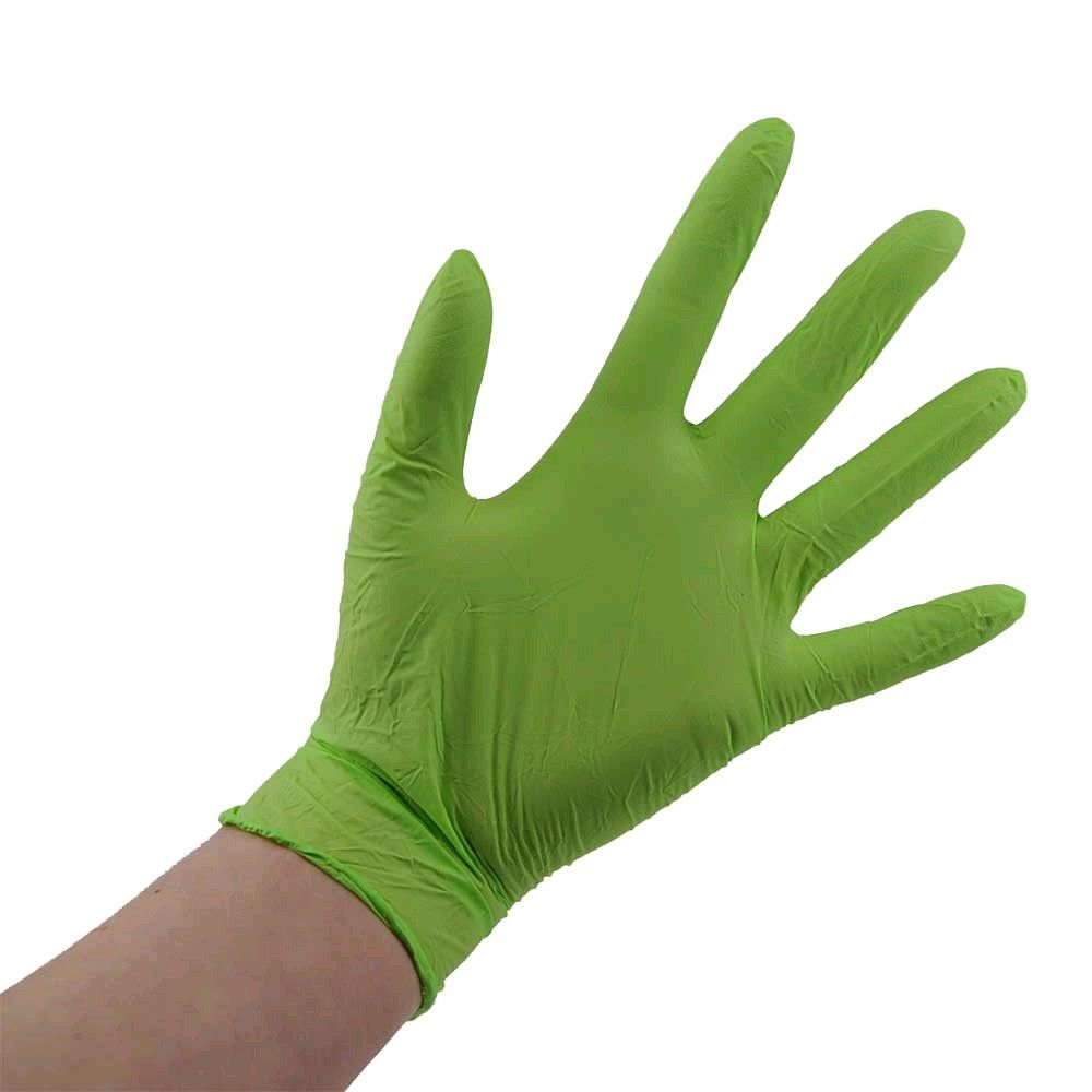 Nitrile gloves style of Apple Ampri, powder free, S