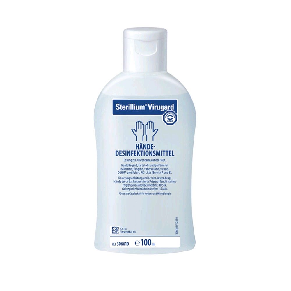 Sterillium Virugard Hand Disinfectant by Bode, 100 ml