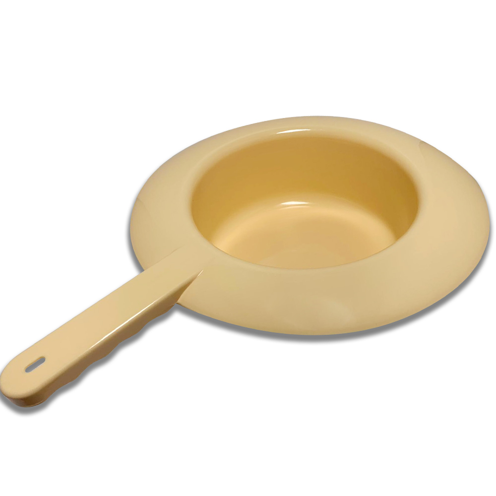 Behrend bedpans, Hostalen, loop handle, lid, 32 cm