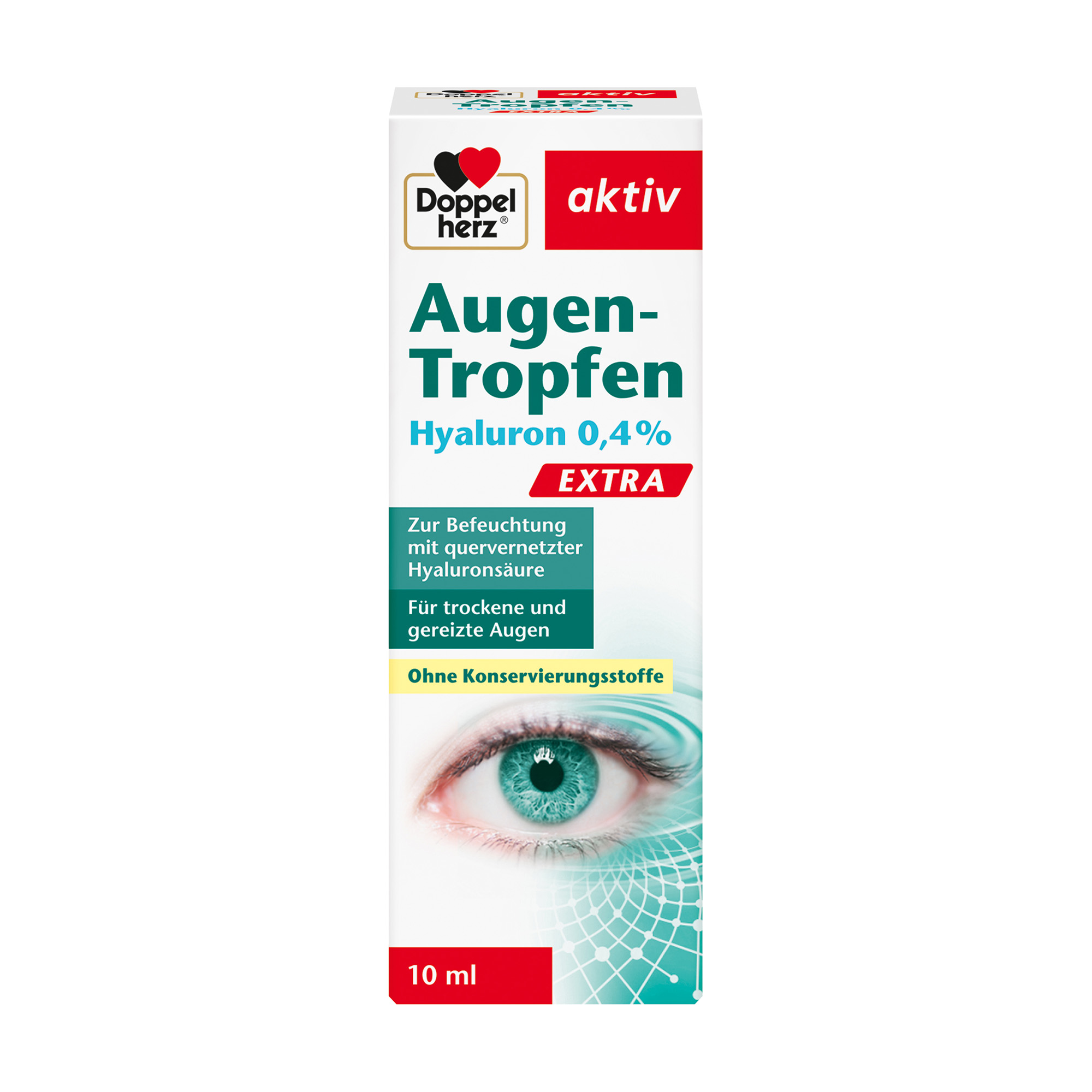 Doppelherz aktiv Eye Drops, Hyaluron 0.4% 10ml