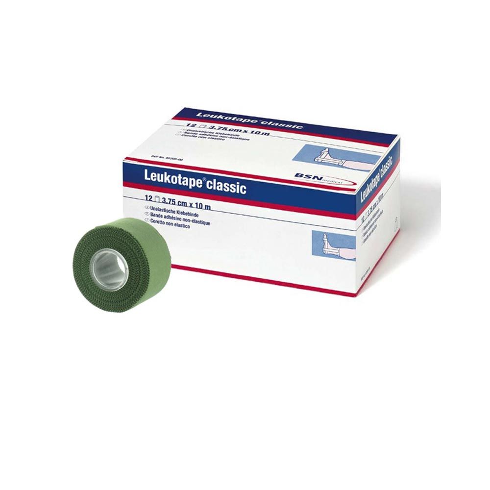 BSN medical Leukotape Classic, taping, 3,75cm x 10m, 5 rolls green