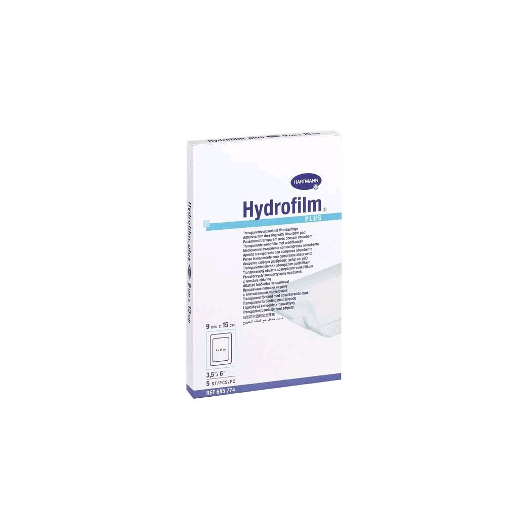 Hartmann Hydrofilm Plus Transparent Bandage, 5 x 7,2 cm, 5 items
