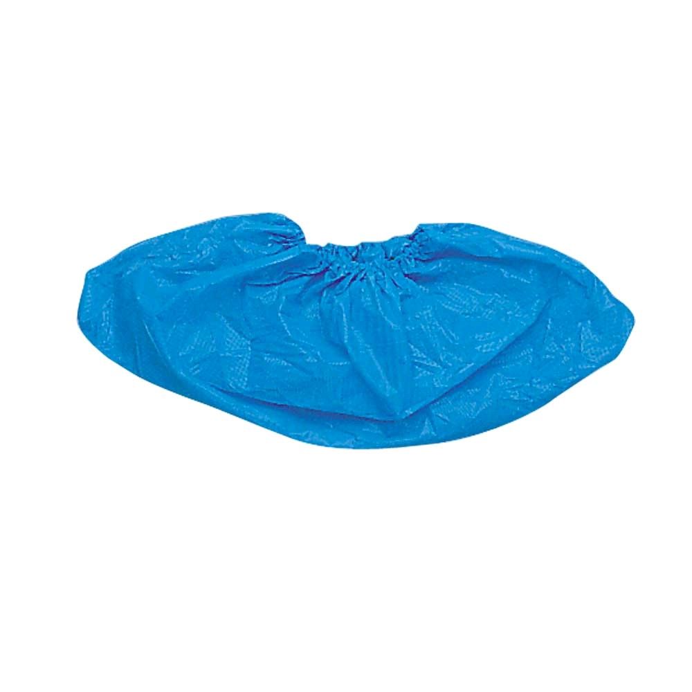 Holthaus Medical disposable shoe covers, rubber band, blue, 100 items