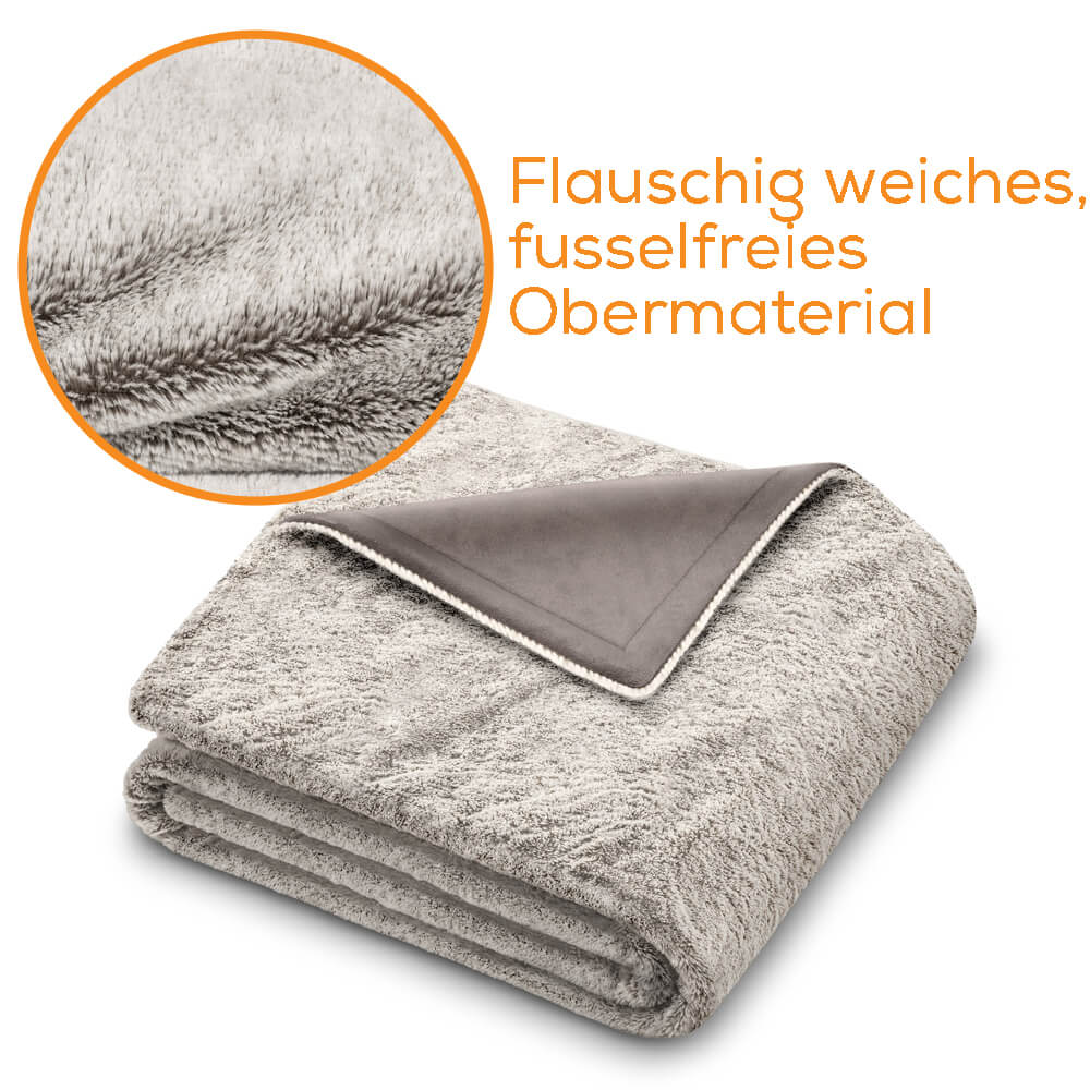 Heating Blanket HD75 Cosy Nodric, Cuddly Blanket, Warming, Beurer