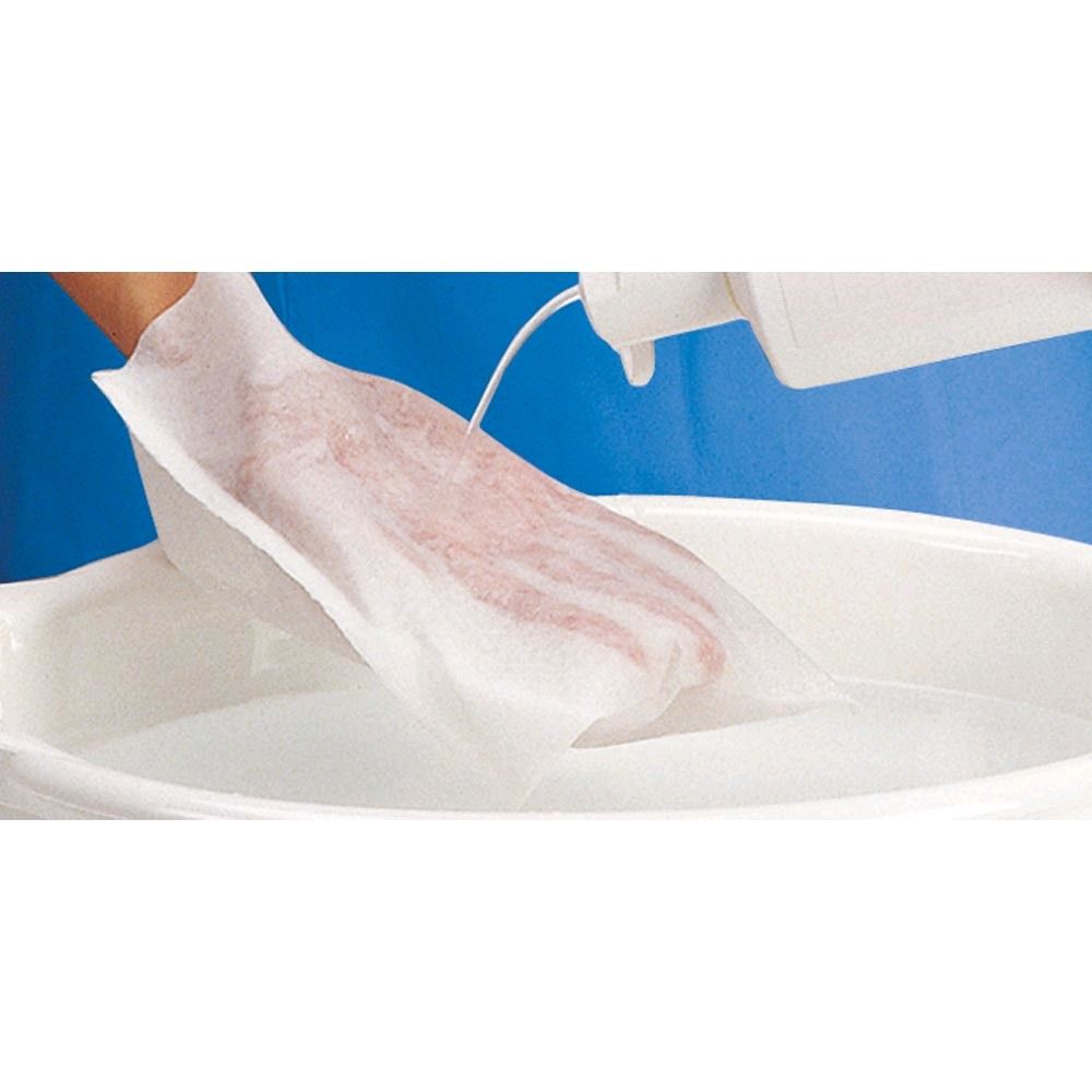 ValaClean soft Disposable washing gloves, 15 pack