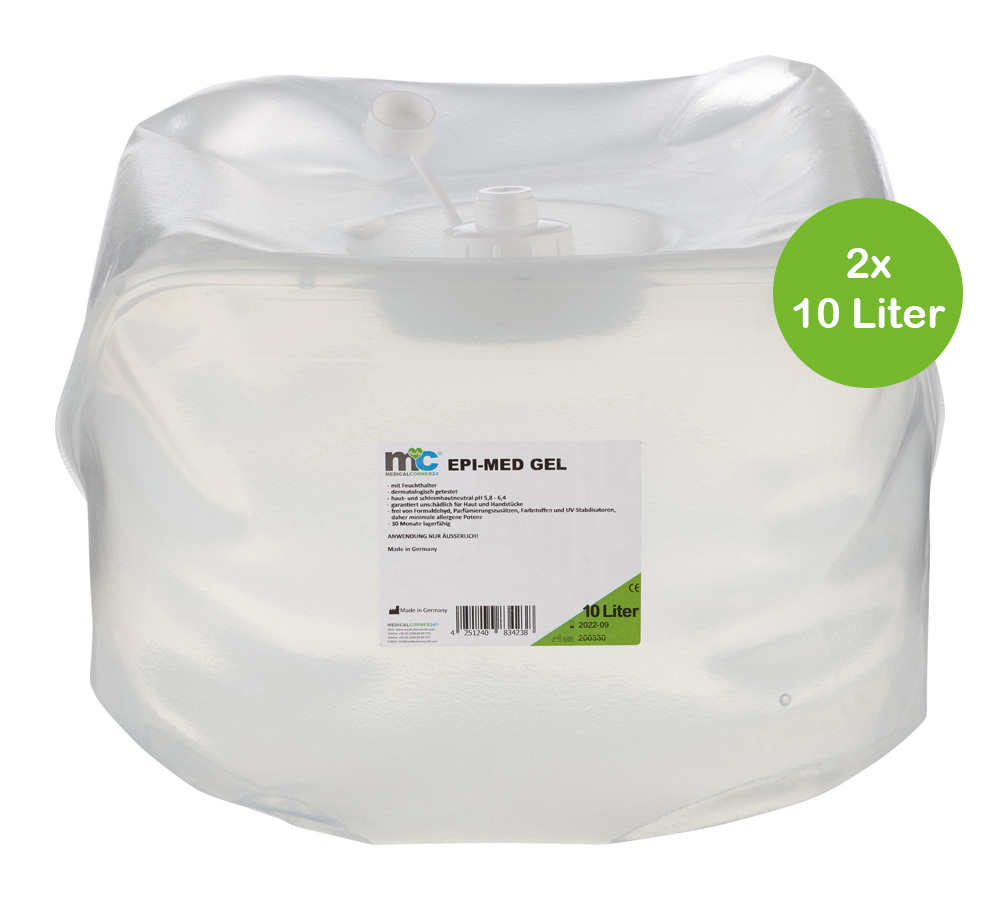 IPL Gel Epi-Med, IPL contact gel, 2 x 10 litre cubitainer