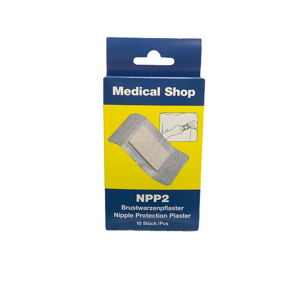 Holthaus Medical NPP2® nipple plasters, latex-free, 10 items