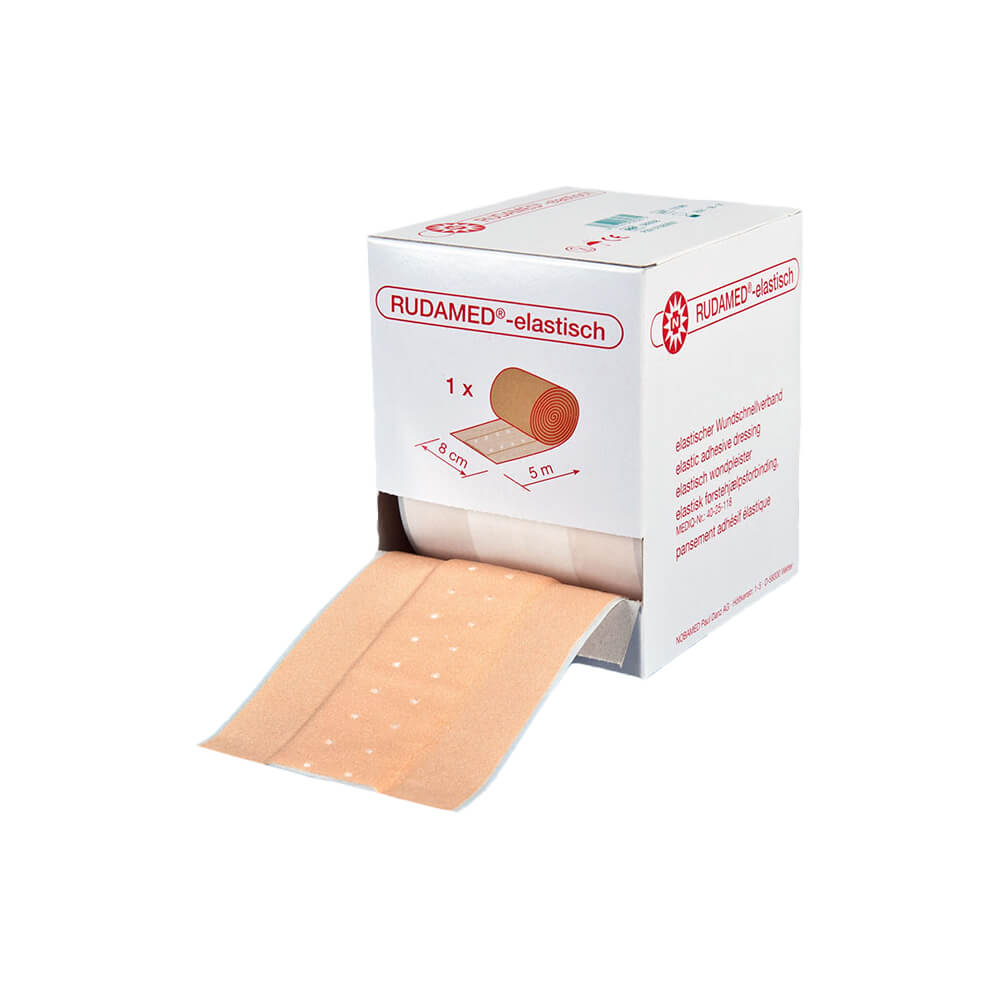 Noba Rudamed elastic, wound plaster, roll plaster, 5m x 4cm