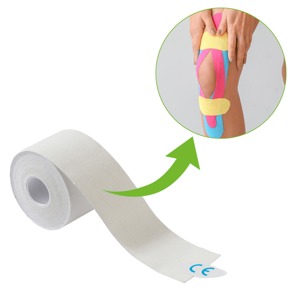 Medicalcorner24 Power Kinesiology Tape 5cmx5m white 1pc