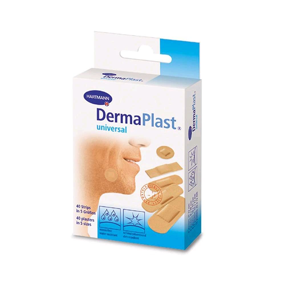 Hartmann DermaPlast universal, plaster strips, 25 x 72 mm, 100 items