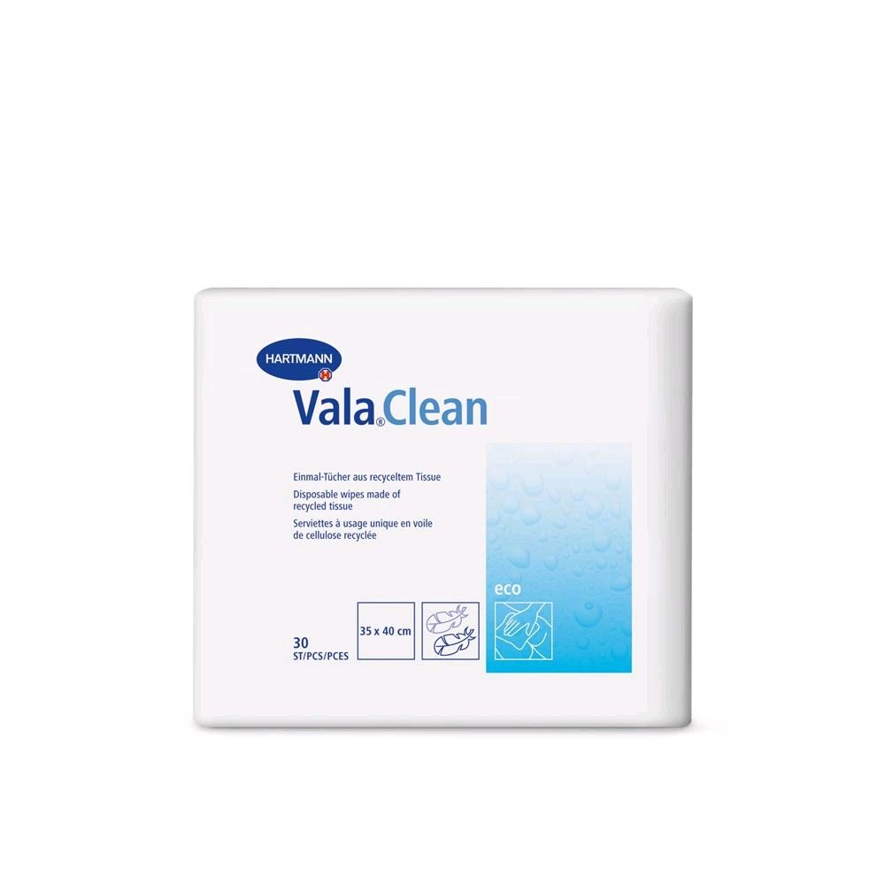 ValaClean eco disposable wipes, 30 pack