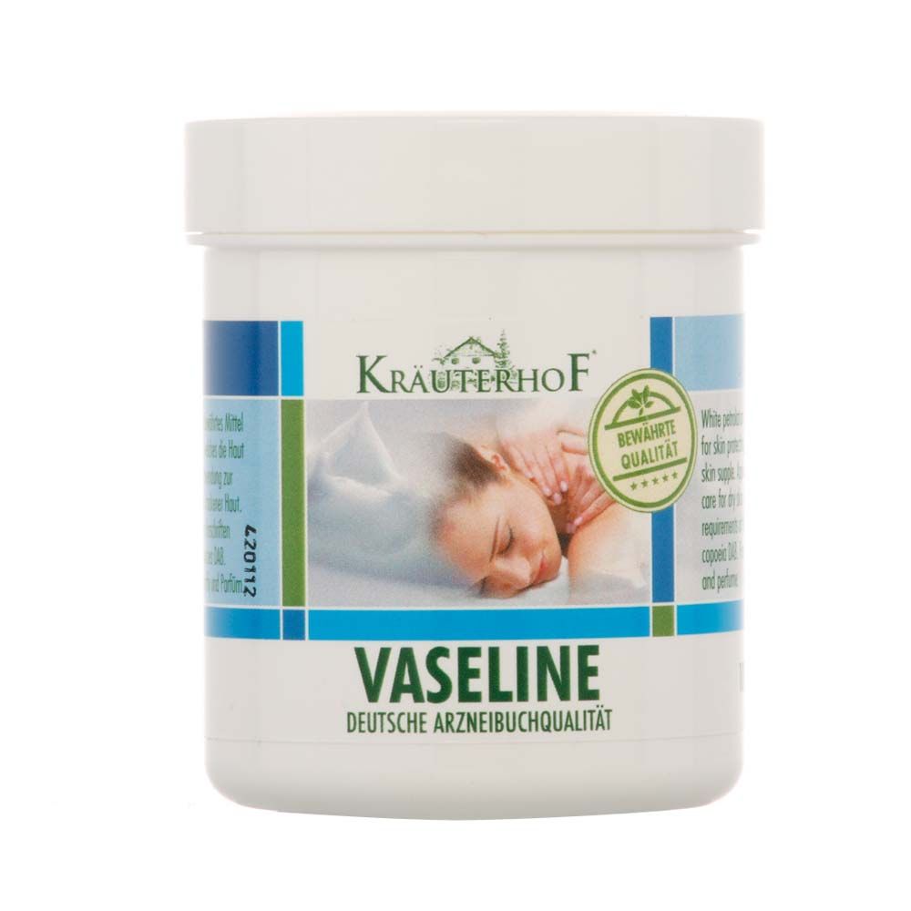 Asam Kräuterhof® Vaseline, German Pharmacopoeia, Pure White, 100ml