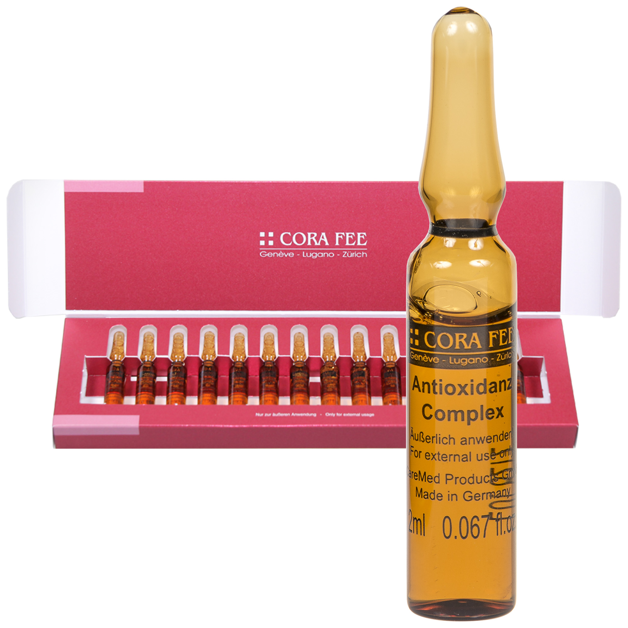 Cora Fee Antioxidant Complex, 14 x  2ml ampoules