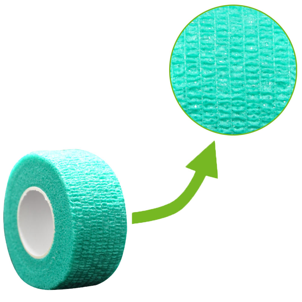 MC24® Fingertape color, cohesive, 2,5cmx4,5m, dark green 1pc.