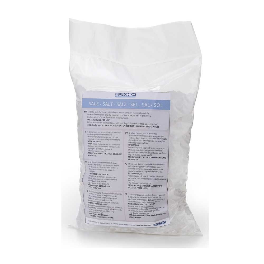 Euronda EUROSAFE regeneration salt to lime in thermodisinfectors, 1kg