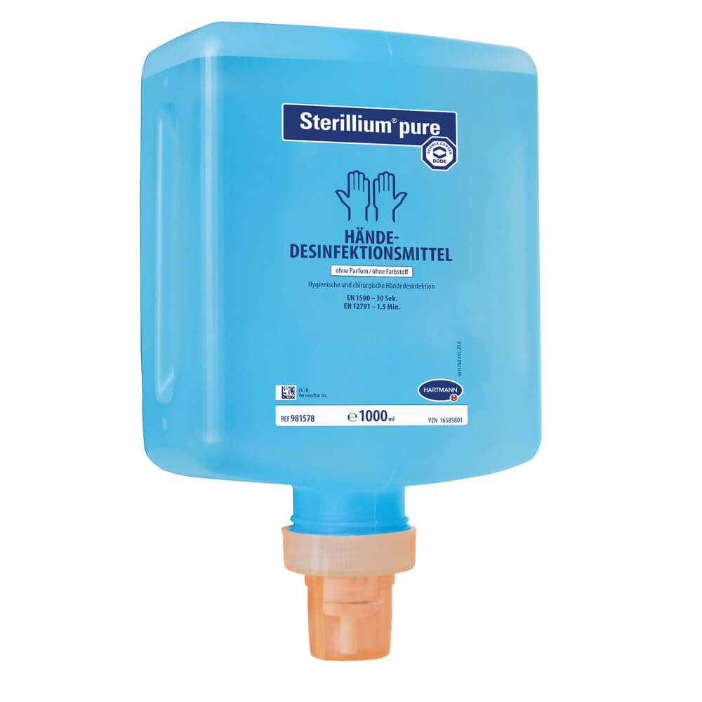 Sterillium® pure hand disinfectant, for CleanSafe dispenser, 1000ml