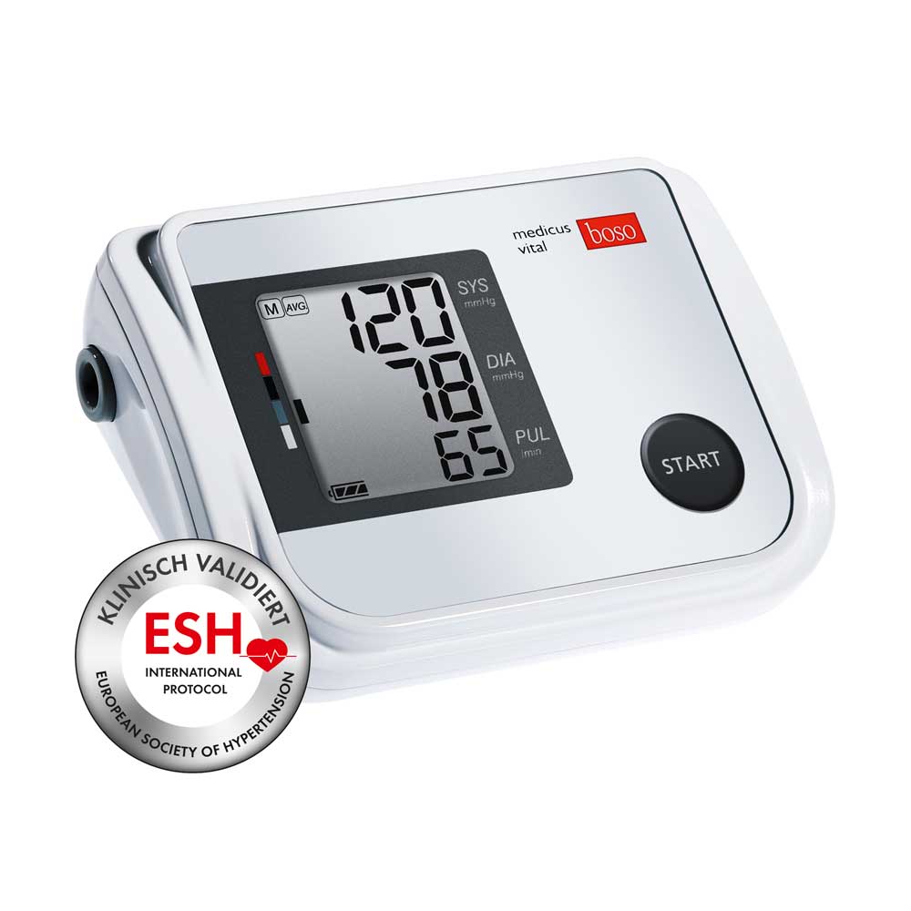 Boso upper arm blood pressure monitor medicus vital, 60 memory spaces