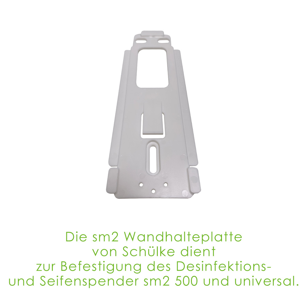 Schülke wall plate for sm2 universal disinfectant dispenser