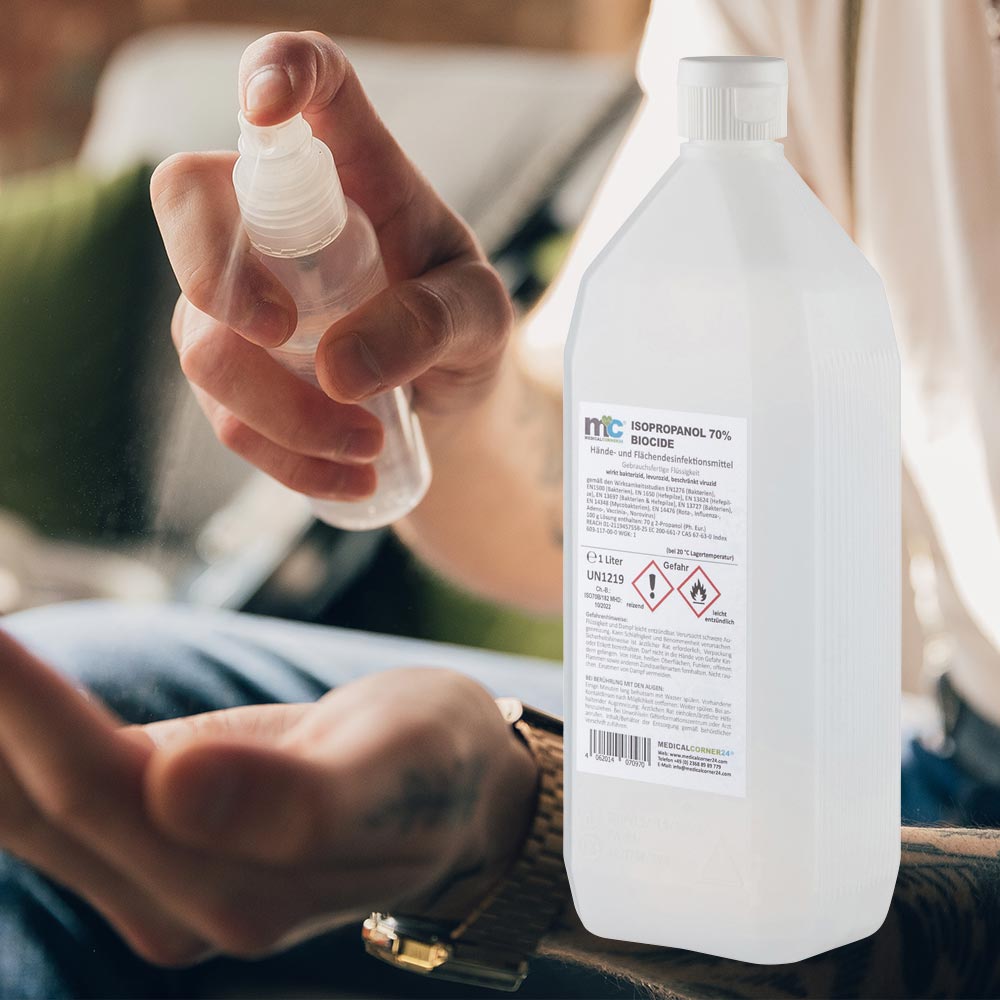 Isopropanol from Medicalcorner24® Isopropanol from Medicalcorner24®