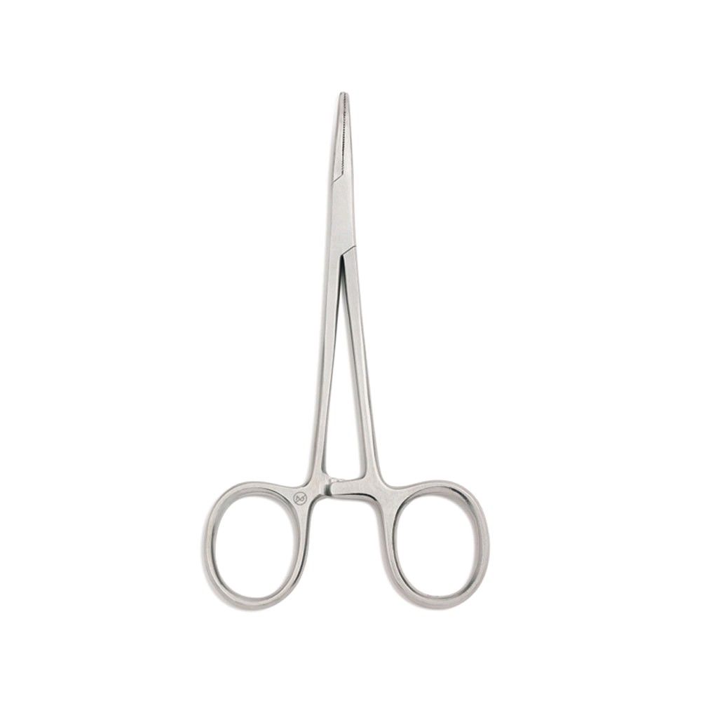 Halsted Arterial Clamp by Hartmann, anatomical bent, 12,5 cm